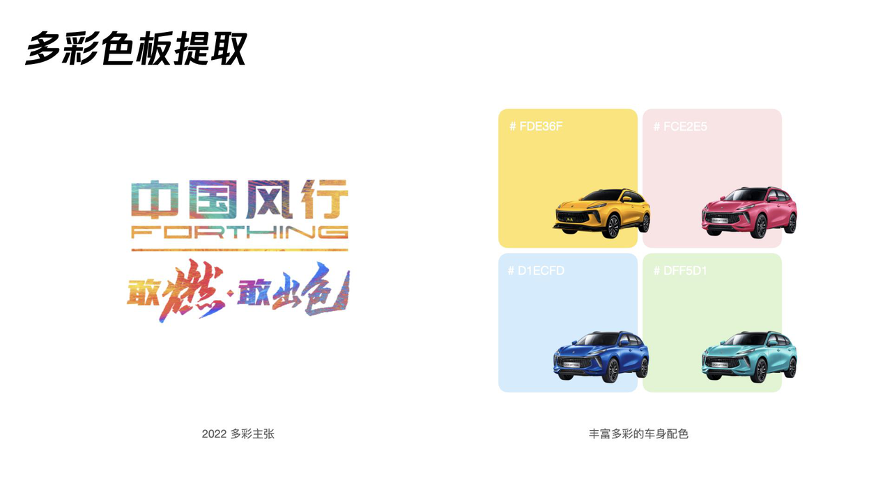 多彩色板提取